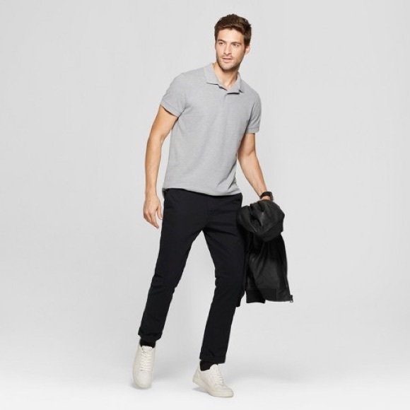 NWT Goodfellow Polo Shirt Grey Men S XL - Picture 2 of 10